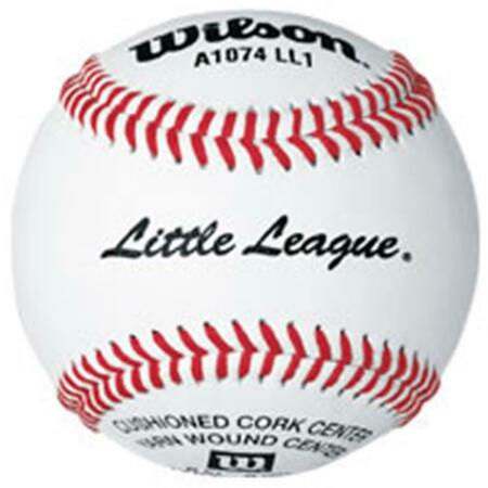 WILSON A1074BSST Little League Baseball-Softball Balls 5A1074BSST